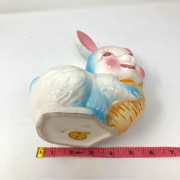 Adorable Rueben’s Original ceramic bunny planter - Picture 7 of 9